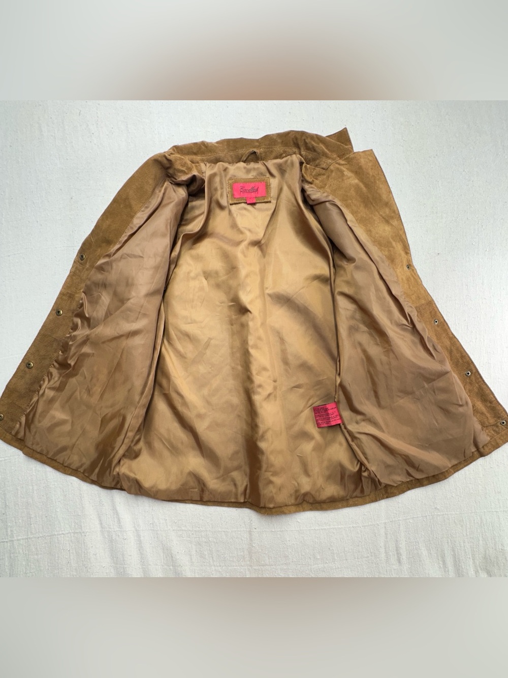 Excelled Collection NWT Suede Leather Fringe Western Jacket Large BOHO Ranch (e) - Picture 8 of 15